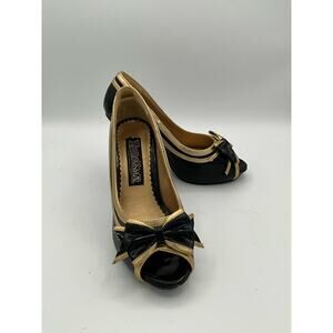 Pleaser Funtasma CONTESSA-06 4" Heel Gangster Mary Jane Pump Women's Size 7.5